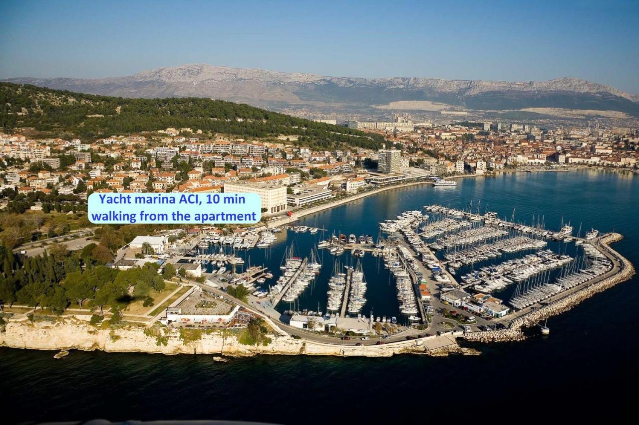 Modern And Practical Studio In The Heart Of Split Ngoại thất bức ảnh